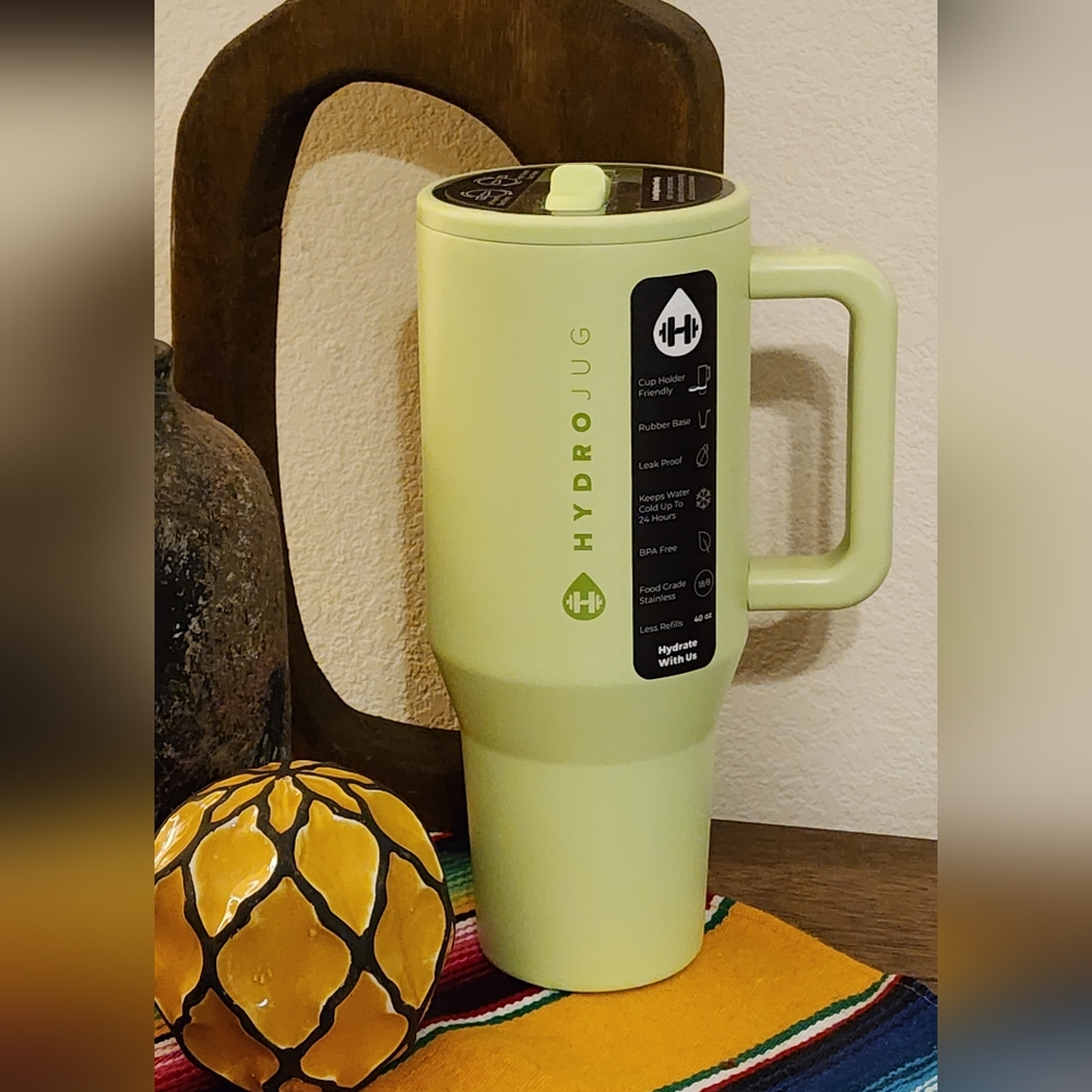 NWT HydroJug HONEYDEW 40oz Traveler